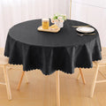 Axyaa Waterproof Vinyl Tablecloth for Kitchen Dinner Party décor