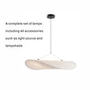 Axyaa Silk Ceiling Chandelier LED Pendant Light for Modern Living Room Dining Bedroom