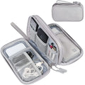 Axyaa Electronics Accessories Organizer - Waterproof Double Layers Storage for Cables & Gadgets