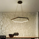 Axyaa Modern Hexagon Dining Room Pendant Lights Ceiling Lamp LED Chandelier