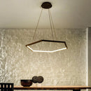 Axyaa Hexagon Pendant Light LED Chandelier Dining Room Ceiling Lamp