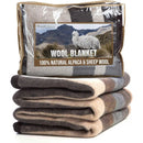 Axyaa Wool Blanket – Full/Queen Size, Woven in Peru, Heavyweight & Breathable