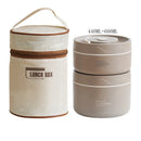 Axyaa Insulated Stackable Lunch Container Set for Adults and Kids