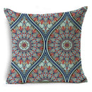 Axyaa Ramadan Vintage Ethnic Pattern Cushion Cover 45x45cm Linen Pillow Case