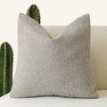 Axyaa Boucle Throw Pillow Cover | Soft Texture | Cozy 18x18" Square Pillow Case