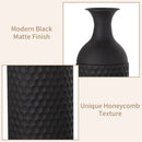 Axyaa Modern Honeycomb Tall Metal Floor Standing Vase Set of 3 - 27inch
