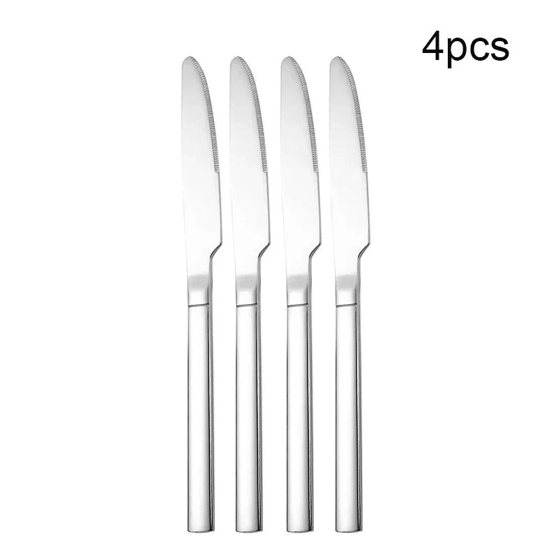 Axyaa Stainless Steel Cutlery Set - Perfect for Dinner Parties and Restaurants
