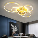 Axyaa Nordic Round Ceiling Light - Modern Light Luxury Design for Home and Restaurant