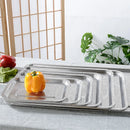 Axyaa Stainless Steel Food Storage Tray Strainer Plate for Kitchen Baking