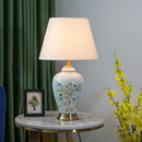 Axyaa Luxe Ceramic Table Lamp for Modern Living Spaces