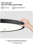 Axyaa LED Modern Ceiling Lamp | Ultra-Thin Italian Style | Bedroom, Living Room, Study Lighting