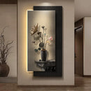 Axyaa Zen Entrance Decoration Painting - New Chinese Style Corridor Hanging Mural