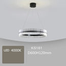 Axyaa Acrylic LED Pendant Lamp for Model Room, Study, and Restaurant.