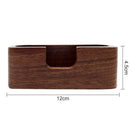 Axyaa Wooden Business Card Box for Office Desk and Front Desk Use