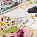 Axyaa Bone Ceramic Food Bowl Set - Western, Salad, Dessert, and Vegetable Bowls