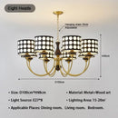 Axyaa Retro Polka Dots Chandelier | Minimalist Livingroom & Restaurant Lighting