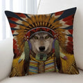 Axyaa Skull Lighthouse Monster Cushion Covers 45x45CM - Cool Art Animals Scary Design