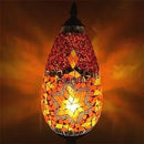 Axyaa Turkish Mosaic Table Lamp Vintage Art Deco Handcrafted Bedside Light