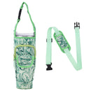 Axyaa Bow Water Bottle Carrier Bag for 40oz Tumbler with Phone Pocket