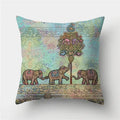 Axyaa Butterfly Cat Animals Design Pillowcase - Nordic Home Decor