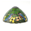 Axyaa 10 Inch Handmade Stained Glass Lampshade Replace for Table Pendant lamp