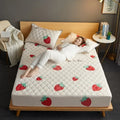 Axyaa Antibacterial Waterproof Mattress Protector - Padded, Non-Slip, Urine-Proof Cover