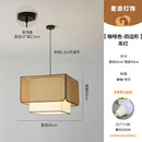 Axyaa Japanese Retro Restaurant Lights Tea Tables Dining Table Decor Wabi Sabi Style