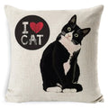 Dog Breed Cotton Linen Cushion Cover Set by Axyaa: Bull Terrier to Chihuahua & More