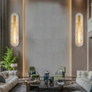 Axyaa Gold Marble LED Wall Sconces for Indoor Decorative Lighting