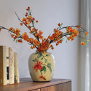 Axyaa Exquisite Chinese Ceramic Vase - Luxury Living Room Art Decoration