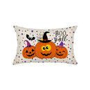 Axyaa Halloween Pumpkin Pillow Cover Fun and Simple Design