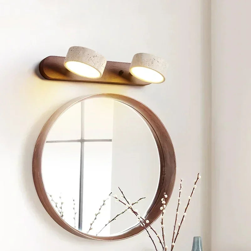 Axyaa Wabi Sabi LED Wall Light for Home Bathroom Decoration