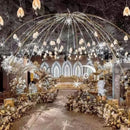 Axyaa LED Ceiling Chandelier: Creative Decor for Wedding, Christmas, Birthday Party