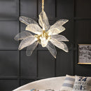 Axyaa Modern Luxury Crystal Chandelier for Kitchen Dining Living Room