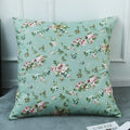 Axyaa Floral Series Pillowcase: Square Office Cushion Cover in Elegant Printing Pattern