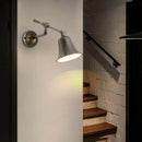 Axyaa Adjustable Industrial Loft Wall Lamp with Metal Pulley for Restaurant Bedroom