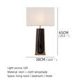 Axyaa Modern Marble Table Lamp LED Desk Light for Home Decor