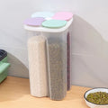 Axyaa Cereals Storage Box Sealed Jar with Lid - Keep Food Fresh