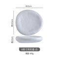 Axyaa Ceramic Sashimi Plate Set - Elegant & Versatile for Home and Restaurant Use