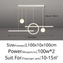 Axyaa Moon Chandeliers: Modern Minimalist Pendant Lights for Dining Room, Bar & Home Decor