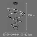 Axyaa Modern LED Pendant Chandeliers for Living and Dining Room Lighting