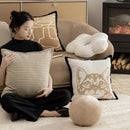 Axyaa Solid Color Throw Pillow 45x45cm Home Decor Cushion Cover