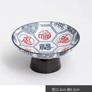 Axyaa High Foot Pastry Plate - Elegant Tea & Fruit Plate for Home