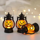 Axyaa Hanging Pumpkin Lantern Light LED Handheld Lamp for Halloween Home Decor