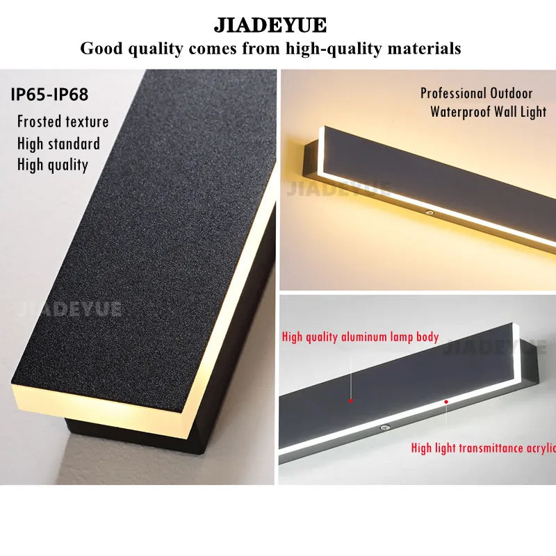 Axyaa Waterproof LED Wall Light for Outdoor and Indoor Living Spaces