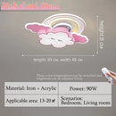 Axyaa Princess Room Ceiling Light: Warm & Romantic Cartoon Bedroom Light