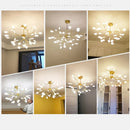 Axyaa Firefly Nordic Chandelier Pendant Lamp, Modern LED Lights for Home Decor