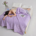 Axyaa Cooling Summer Quilt King Size Soft Lightweight Comforter