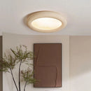 Axyaa Nordic Wabi Sabi Cream Ceiling Light for Minimalist Living Spaces