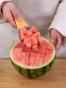 Axya Watermelon & Avocado Cutter Tool Set - Fruit Shape Knife & Dicing Spoon